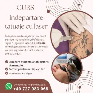 CURS Indepartare tatuaj cu Laser