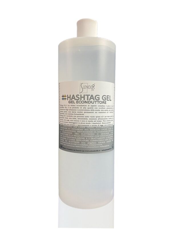#HASHTAG GEL - Gel ecoconductor cristalin de înaltă calitate (1000ml)