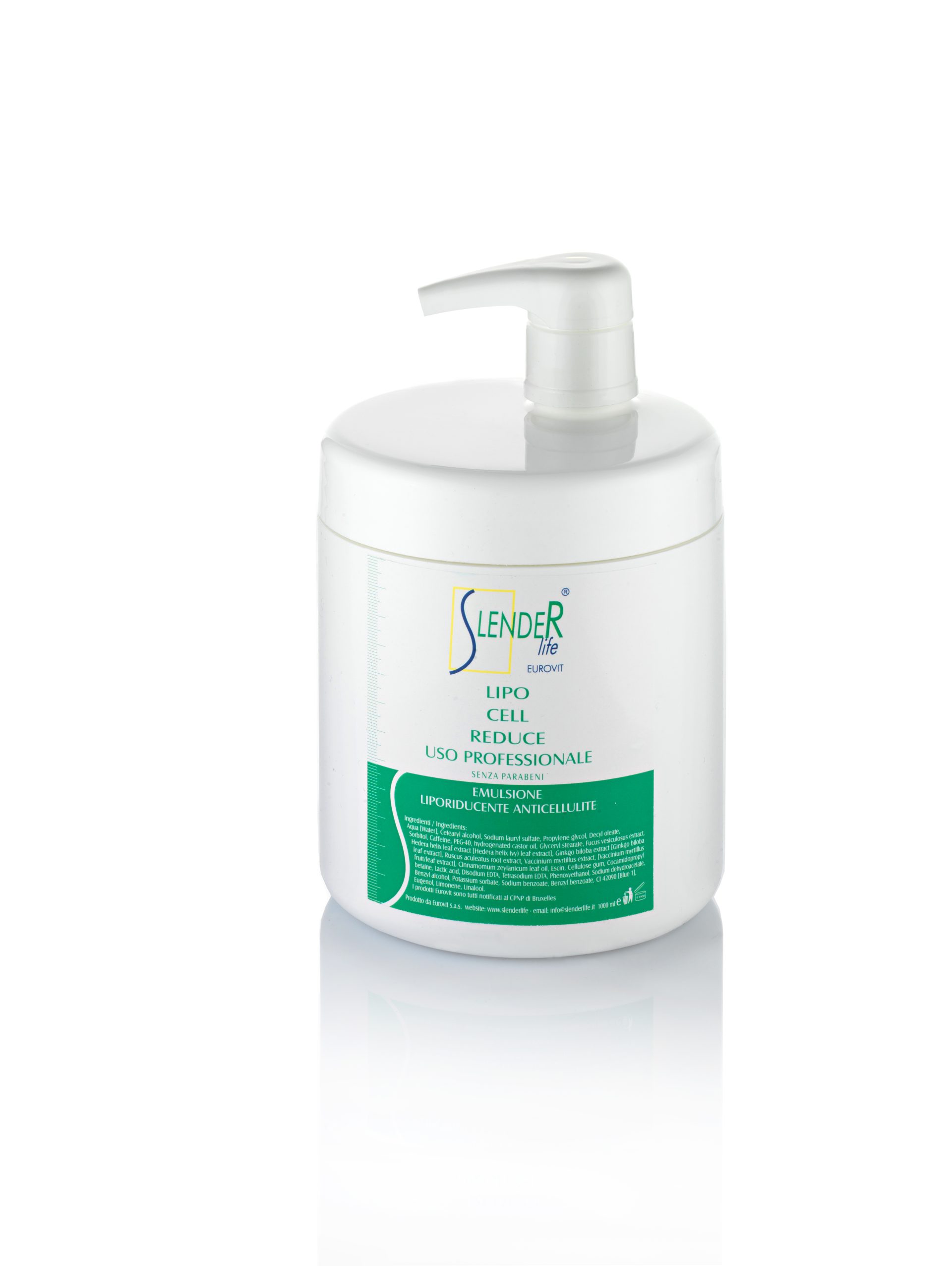 LIPO CELL REDUCE - cremă anticelulitică și de definire corporală. (1000ml )