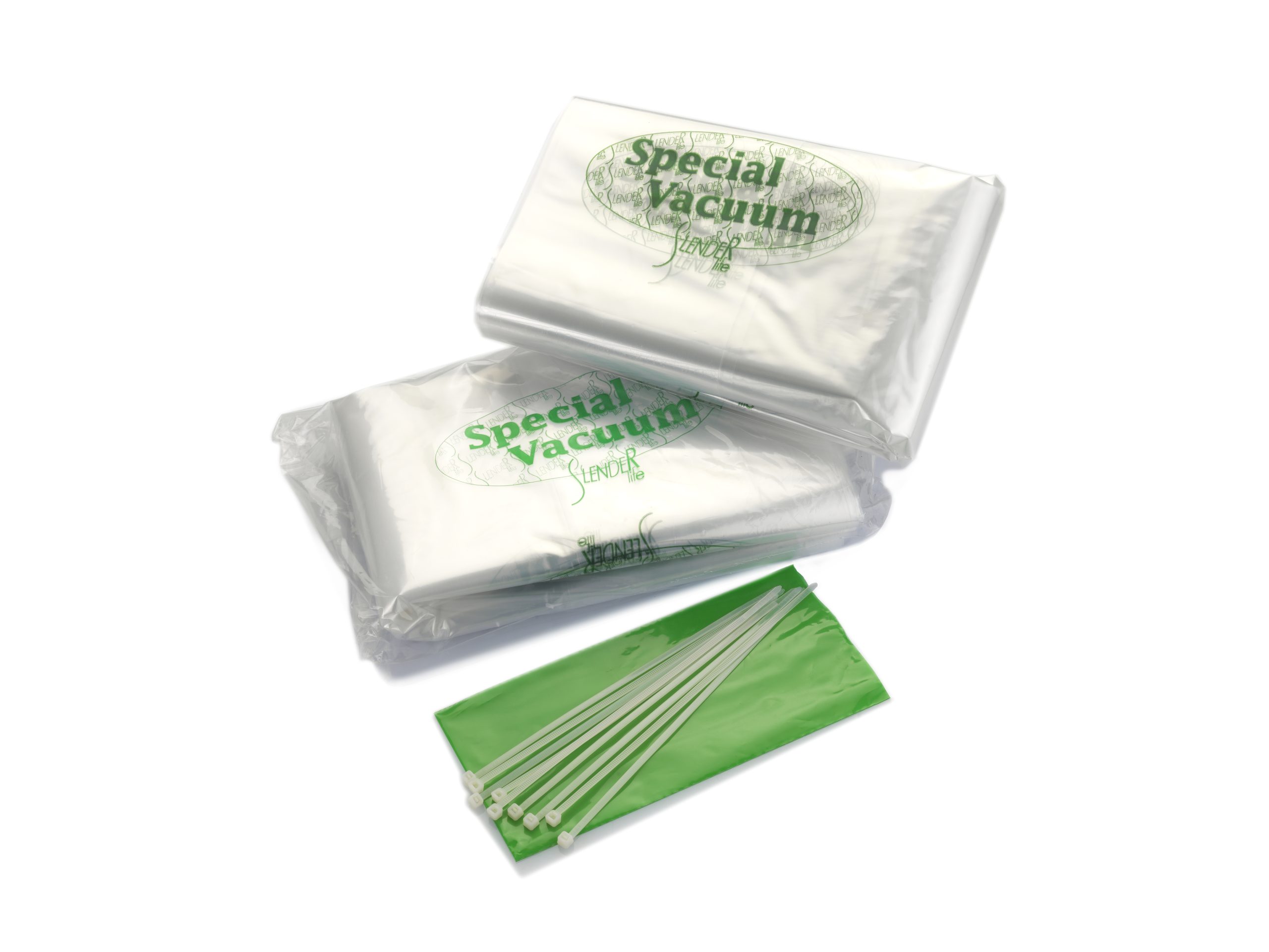 Special Vacuum Corp - Pachet de 10 buc. + 10 buc. cleme de strângere pentru vidarea aerului
