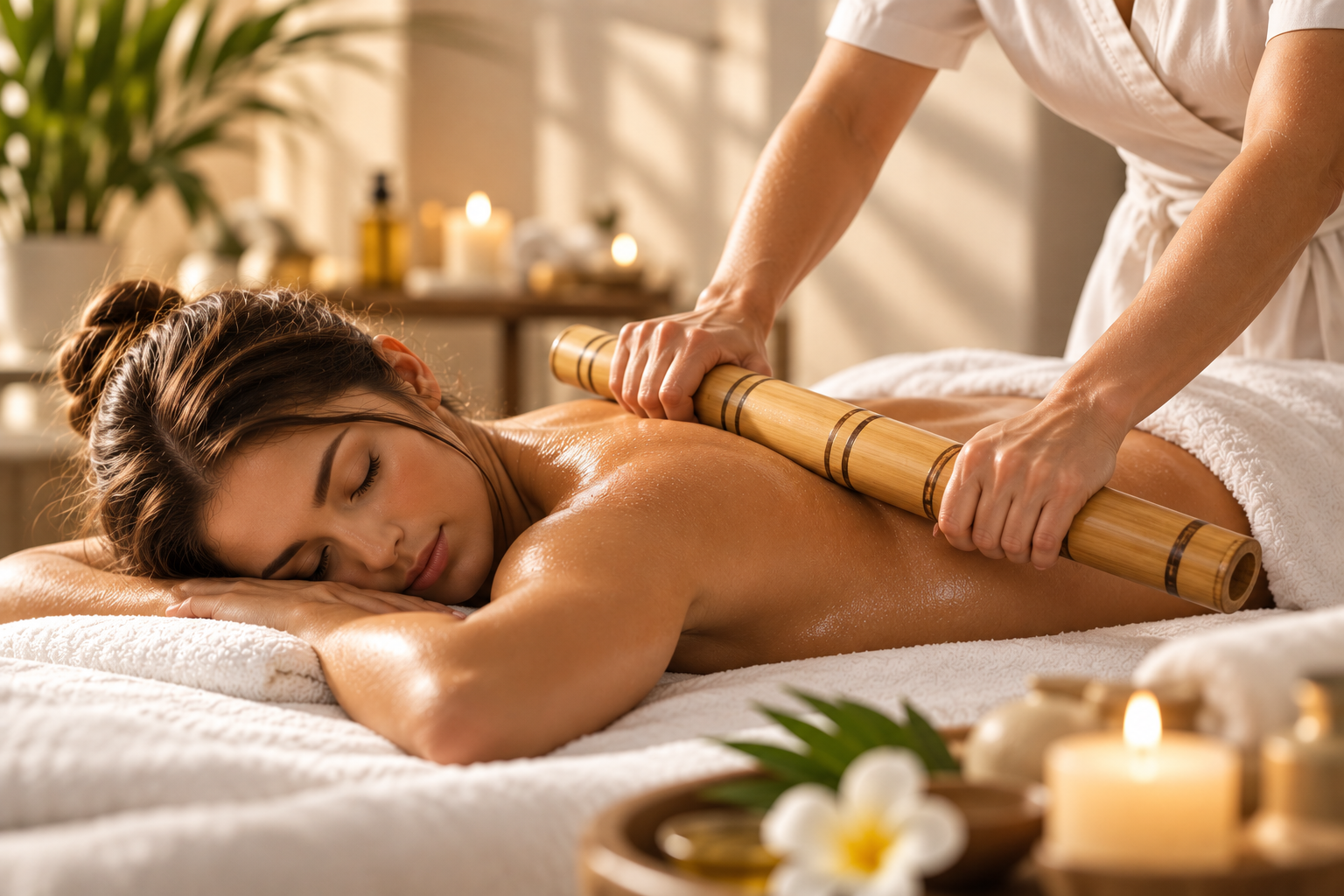 Masaj cu bețe de bambus Olivera Beauty Center